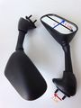 Hk Moto- Oem Replacement Mirrors For Yamaha Yzfr6 Yzf-r6 R6 2001 2002 01 02 Black