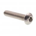 Prime-line Socket Cap Screws Button Head Hex Allen Drive 10-24 X 1 In 10 Pack 