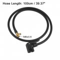 X Autohaux 100cm 39 37 Tyre Inflator Hose Adapter Deflatable With Connector Extension