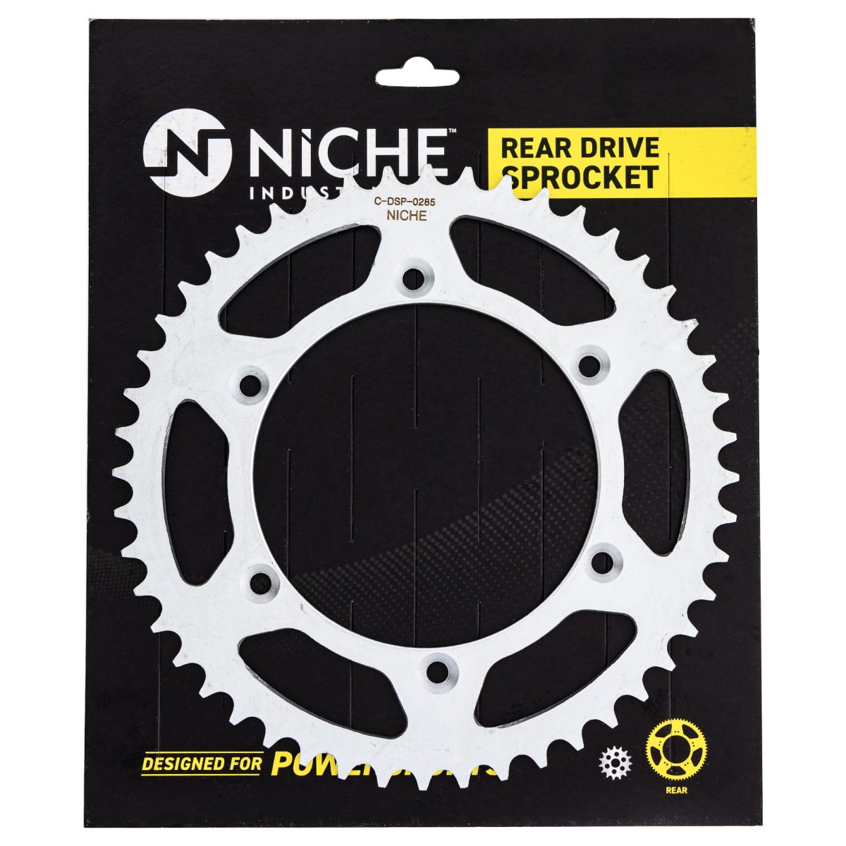 Niche Drive Sprocket Chain Combo For Gas Ec 125 Front 13 Rear 48 Tooth 520v O-ring 112 Links