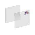 Azar Displays 179620 Clear Acrylic Plexiglass Sheet Cut To Size Quality 3 16 Thick Transparent Plastic Board X 20 Perspex Panel 