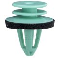 Rexka 15pcs Green Door Trim Panel Clips Fateners 007-988-99-78 For Mercedes Benz W140 W163 W171 W208 W209 W210 W211 W212 W220 