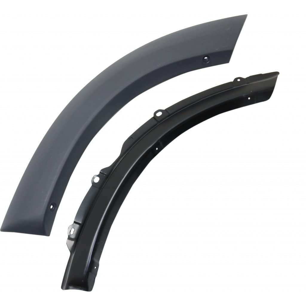 Toyota Rav4 Fender Trim 2001 2005 Rear Driver Side Front Section Paint To Match Plastic Material To1508101 6168242040c0