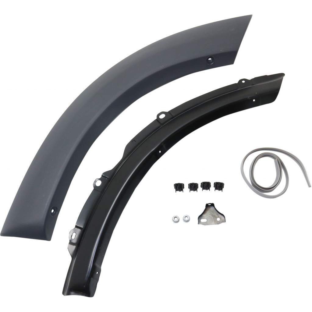 Toyota Rav4 Fender Trim 2001 2005 Rear Driver Side Front Section Paint To Match Plastic Material To1508101 6168242040c0