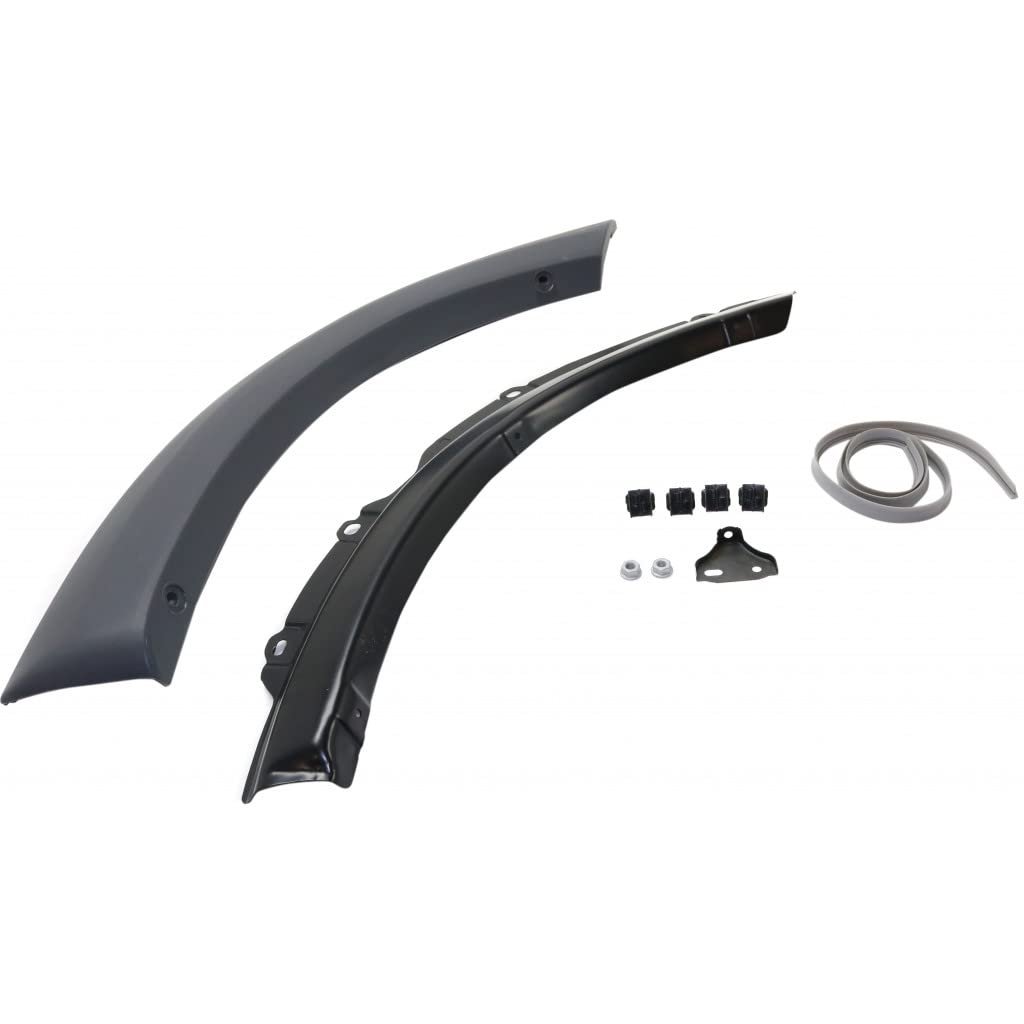 Toyota Rav4 Fender Trim 2001 2005 Rear Driver Side Front Section Paint To Match Plastic Material To1508101 6168242040c0