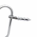 Smt Motorcycle Chrome Bamboo Style Foot Peg Footrest With Mounting Kit P-clamp Fits Front Engine Guards 1 4 Diameter Tubing For
