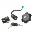 Liru Motorcycle Ignition Switch Fuel Gas Cap Helmet Key Lock Set For Suzuki Drz400sm 2005-2022
