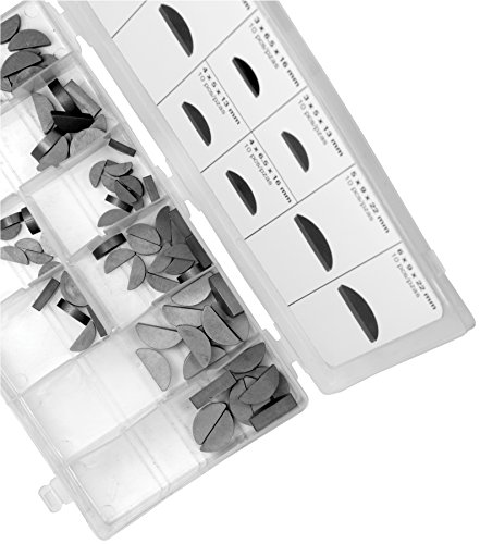 Performance Tool W5341 80pc Woodruff Key Assortment Metric