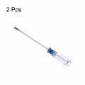 Uxcell Mini Slotted Screwdriver 3 0mm Flat Head 127mm Length For Small Appliances Repair 2 Pcs