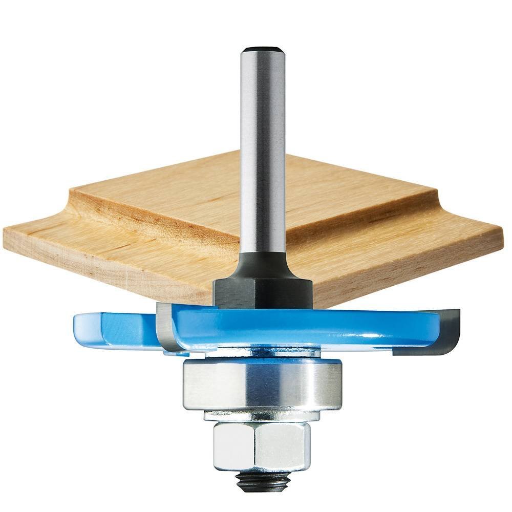 Back Cutter Router Bit For Cabinet Making And Shaker Doors 2 125 In Cutting Diameter Fits 3 4 Panels 1 Grooves Carbide