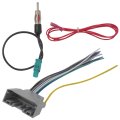 Car Stereo Wiring Harness Radio Wire With Antenna Adapter Connector Fit For 2009-2010 Jeep Commander Us Stock 