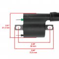 Caltric 2x Ignition Coil Compatible With Honda Pioneer 1000 Sxs1000m3 1000-5 Sxs1000m5 2016 2017 2018 2019 2020 2021