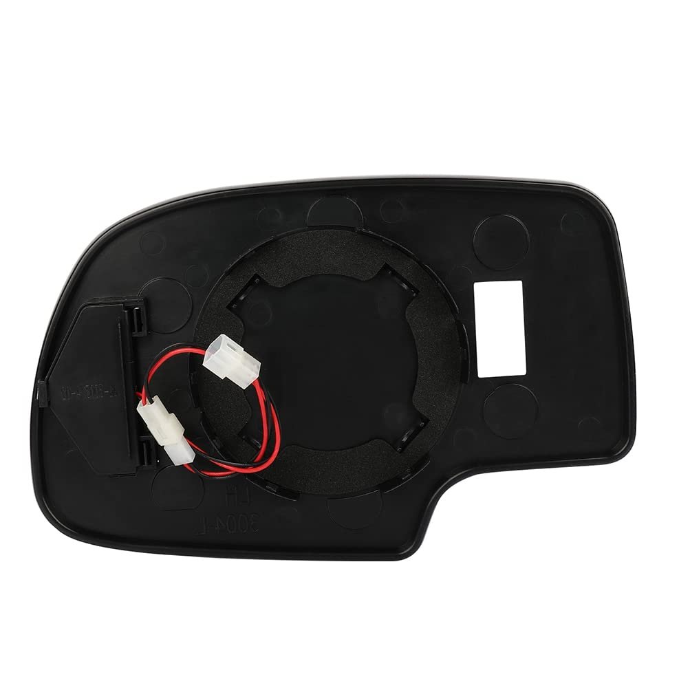 Side Mirror Glass Set Of 2 For Chevy Silverado 1500 2003 To 2006 And 2007 Classic Heated With Turn Signal Replacement Model