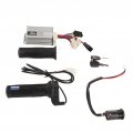 48v 1000w Brushed Speed Controller Kit Motor Box With Throttle Twist Grip Lock Key Fit For Electric Bike Tricycle