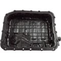 Transmission Pan For Hyundai Accent 2011 To 2018 Replacement 4528026101 4528026100 452803b810 452803b811 Direct Fit Black 