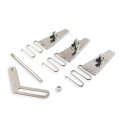 Newsmarts 1 25 4mm Multi-tape Sewing Machine Fold Binder Steel Triple Stripe Attachment 456 For Kansai Special Dfb-1412p