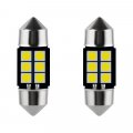 28mm Led Festoon 29mm 30mm 641 6614f 6612f Ts-14v1cp Dome Map Trunk Cargo Light Bulb 6000k White 2-pack 