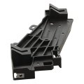 Headlight Bracket Passenger Side For Infiniti Q70 Q70l 2014 To 2019 Mounting Replacement In2509103 And 625641ma0a Black Plastic 