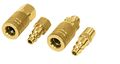 Brass Couplers And Connector Set 4 Pieces 1 In Npt Coral-4 Air Compressor Accessories 