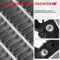 Dpi 13247 Factory Style 1-row Cooling Radiator Compatible With Chevy Sonic 1 8l 12-18 Aluminum Core