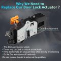 Front Left Driver Side Power Door Lock Actuator Motor For Pontiac Pursuit 2005-2006 Chevrolet Cobalt 2005-2010 Latch Assembly