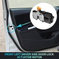 Front Left Driver Side Power Door Lock Actuator Motor For Pontiac Pursuit 2005-2006 Chevrolet Cobalt 2005-2010 Latch Assembly