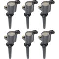 Ignition Coil Set For Ford Taurus 2000 To 2004 And Tribute 2001 2011 6 Pack 12v On Plug Design Clx-m0-usa-repf504612-cl360a70