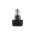 4 Pcs Pressure Washer Quick Connect Fittings M22 Mm To 1 4 In Adapter Brass Garden Hose Connectors For Watering Devices And 