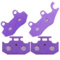 Front And Rear Brake Pads Carbon Fiber For Kawasaki Kdx200 Kdx250 Kx125 Kx250 Kx500 Suzuki Dr250 Dr350 Rm125 Rm250 Rmx250 