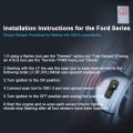 Tire Pressure Monitoring System Sensor 4pcs 315mhz Ford Lincoln Mercury Programmed Tpms Sensors 819133-5210-1838475751 For