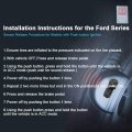 Tire Pressure Monitoring System Sensor 4pcs 315mhz Ford Lincoln Mercury Programmed Tpms Sensors 819133-5210-1838475751 For