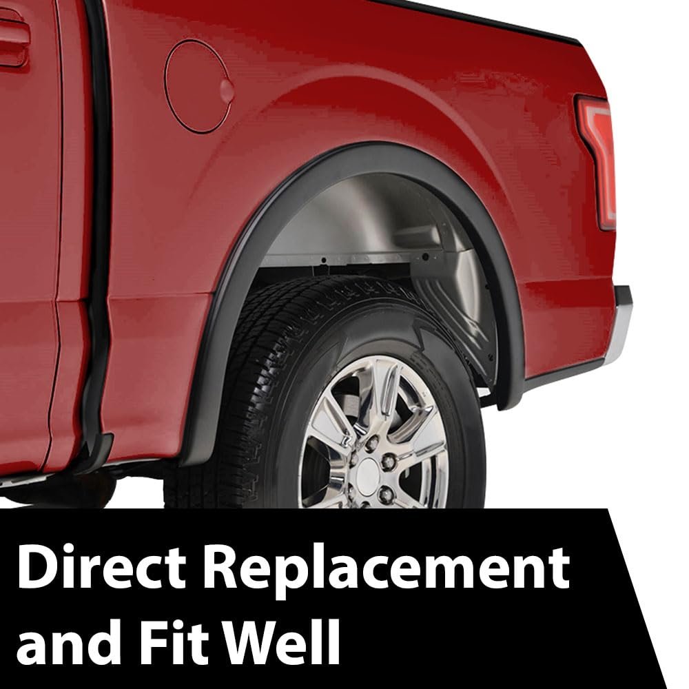 Fender Flares For Ford F150 2015 2016 2017 Styleside 4pcs Wheel Protector Cover Trim Guards Black Factory Style