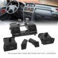 Automotive Interior Dashboard Air Outlet Vent Kit Mr308038 Central Left Right Instrument Panel Ac Grill Replacement For