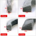 Qqzqq Weather Stripping Brush For Sliding Windows Doors Frame Side Pile Self Adhesive Weatherstrip Seal Strip Sealer Draft