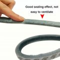 Qqzqq Weather Stripping Brush For Sliding Windows Doors Frame Side Pile Self Adhesive Weatherstrip Seal Strip Sealer Draft