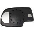 Passenger Side Mirror Glass For Cadillac Esv Ext 2002 2006 Non Heated Convex With Backing Plate Replaces 12477844 88986363 