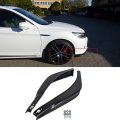 Hecasa Front Bumper Spoiler Lips Black 2pcs Compatible With 2013-15 Honda Accord 4dr