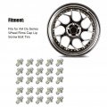 Tires And Accessories 25 Pcs Wheel Rim Rivets Lip Nuts For Ah Ds Series Rims Cap Screw Bolt Tire