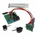 Solarhome Am124137 Am131841 Starter Ignition Key Switch Module Am119999 For John Deere Garden Tractors 325 335 345 Serial