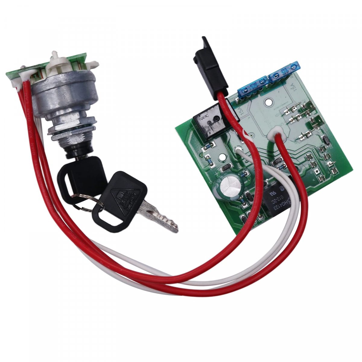 Solarhome Am124137 Am131841 Starter Ignition Key Switch Module Am119999 For John Deere Garden Tractors 325 335 345 Serial