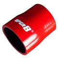 Upgr8 Universal 4-ply High Performance Straight Reducer Coupler Silicone Hose 2 0 51mm To 25 57mm Red 