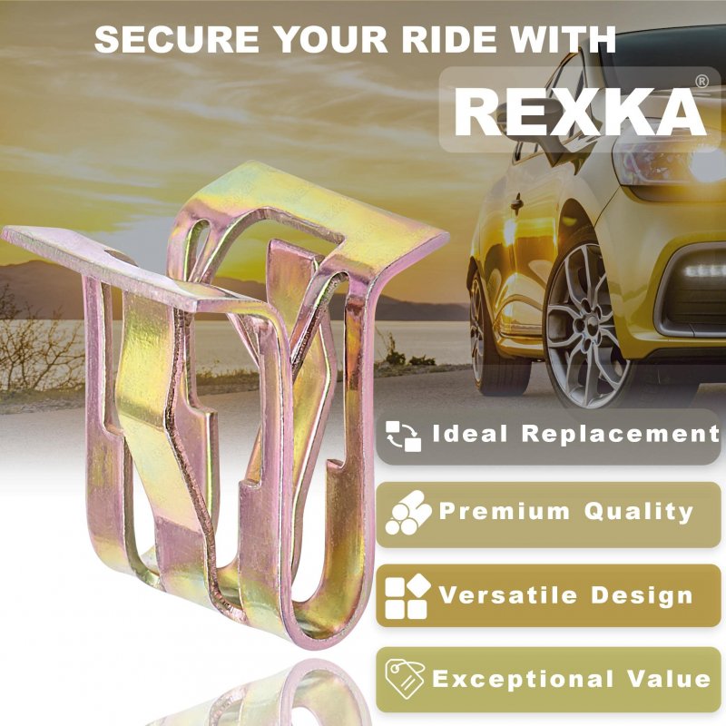 Rexka 20pcs Lift Gate Trim Finish Panel Clip 11588650 For Gm Buick Chevy Gmc Cadillac Saturn Tucks Suv Cars