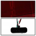 Acanii For 1988-1998 Chevy Silverado Gmc Sireea C K 1500 Red Smoked Led Tail Lights Lamps Pair Set Driver Passenger