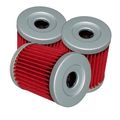 Caltric 3 Pack Oil Filter For Suzuki Ltf250 Lt-f250 Lt F250 Ozark 2002-2014 