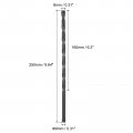 Uxcell 2pcs 8mm Metric Diamond Coated Twist Drill Bits High Speed Steel