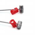 Uxcell Universal 2pcs 1 8m Length Metal Clutch Line Cable Wire For Motorcycle Scooter