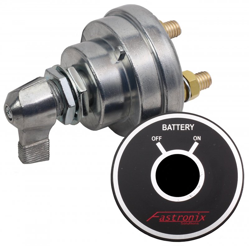 High Current Master Battery Disconnect Switch Kit 180a Continuous 1000a Intermittent 2 Post With Copper Lugs And Rubber