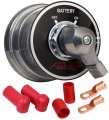 High Current Master Battery Disconnect Switch Kit 180a Continuous 1000a Intermittent 2 Post With Copper Lugs And Rubber
