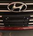 License Plate Tag Holder Mount Mounting Relocator Adapter For Front Bumper Kit Bracket Hyundai All Models Quantity Discount 9 