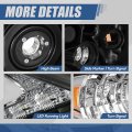 Auto Dynasty Lx2519139 Led Drl Projector Headlight Lamp Compatible With Lexus Es300h Es350 2013-2015 Passenger Right Side